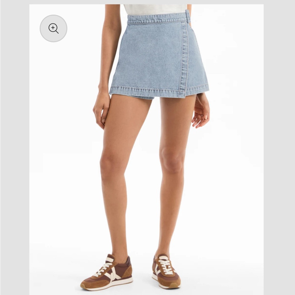 Veronica Beard Diaz Denim Skort